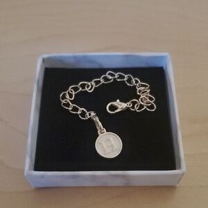 Gold 'H' Keychain W/ Gift Box